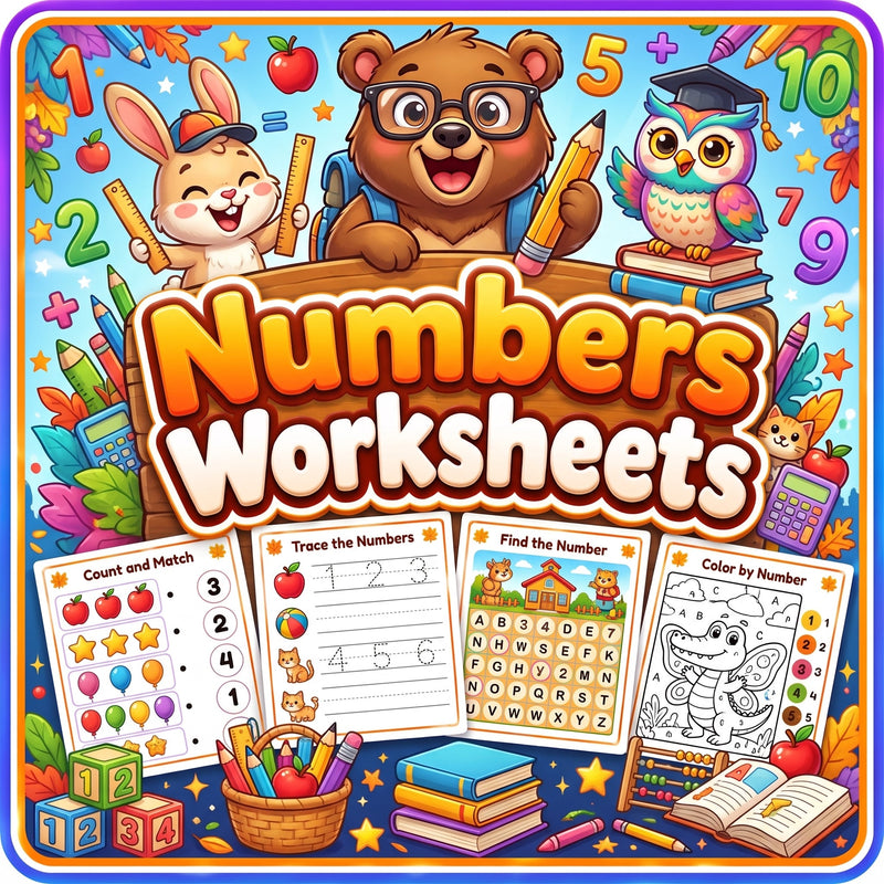 Numbers Worksheets