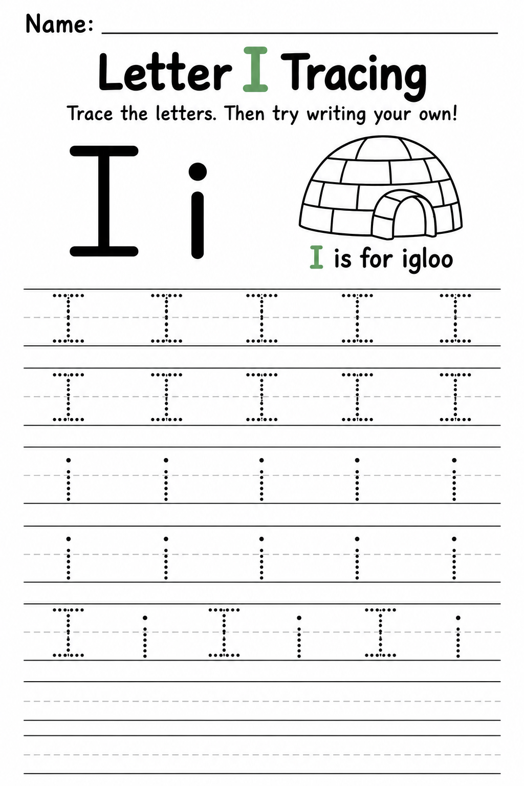 I tracing