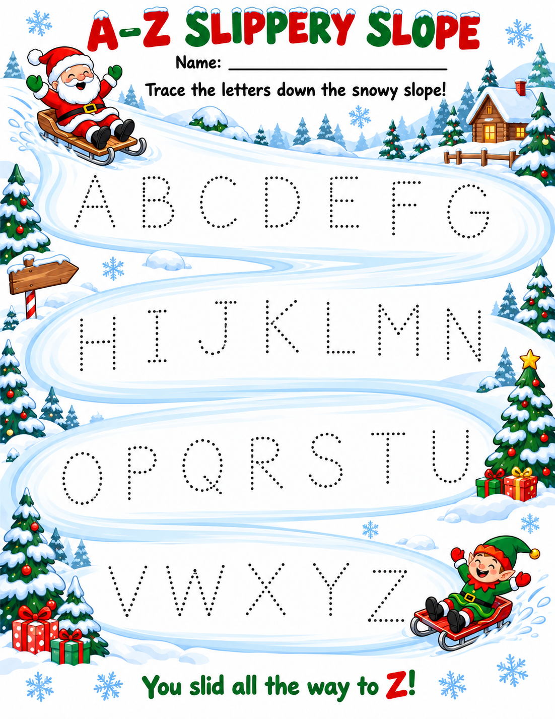 A-Z Slippery Slope