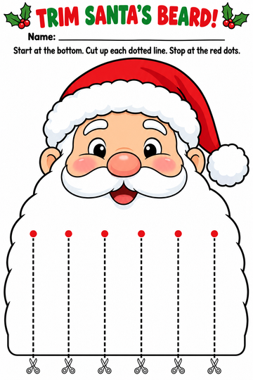 Trim Santa’s Beard