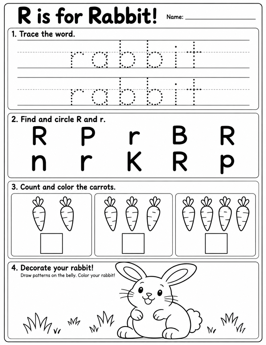 R Worksheet