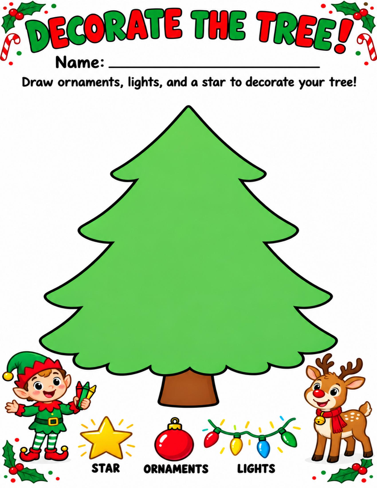 Decorate a Christmas Tree