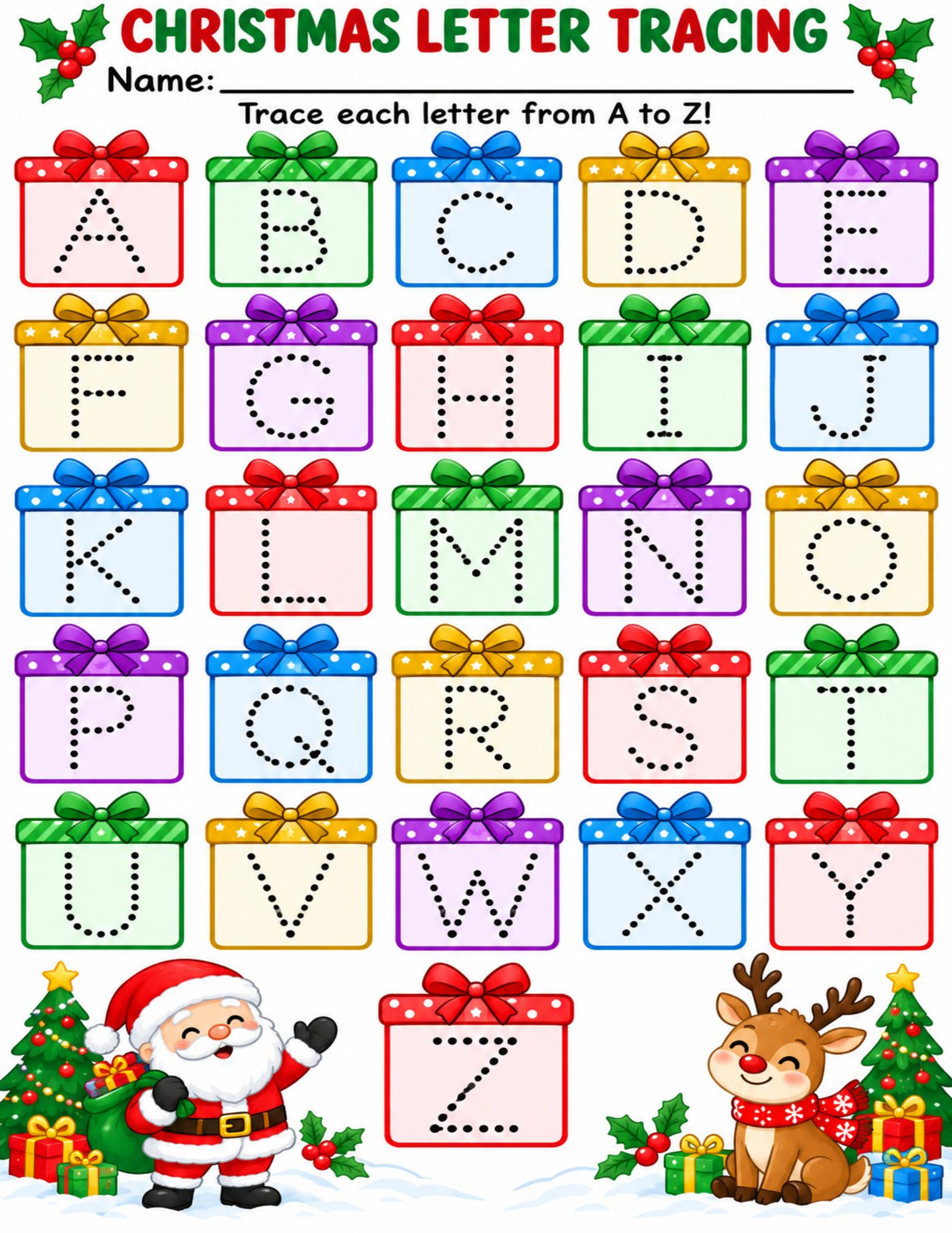 Tracing A-Z