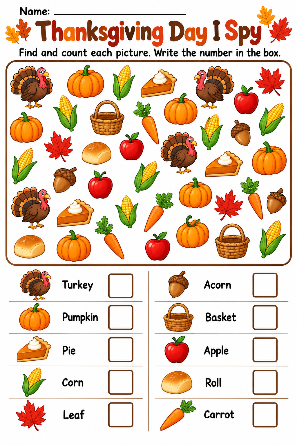 ISPY Thanksgiving