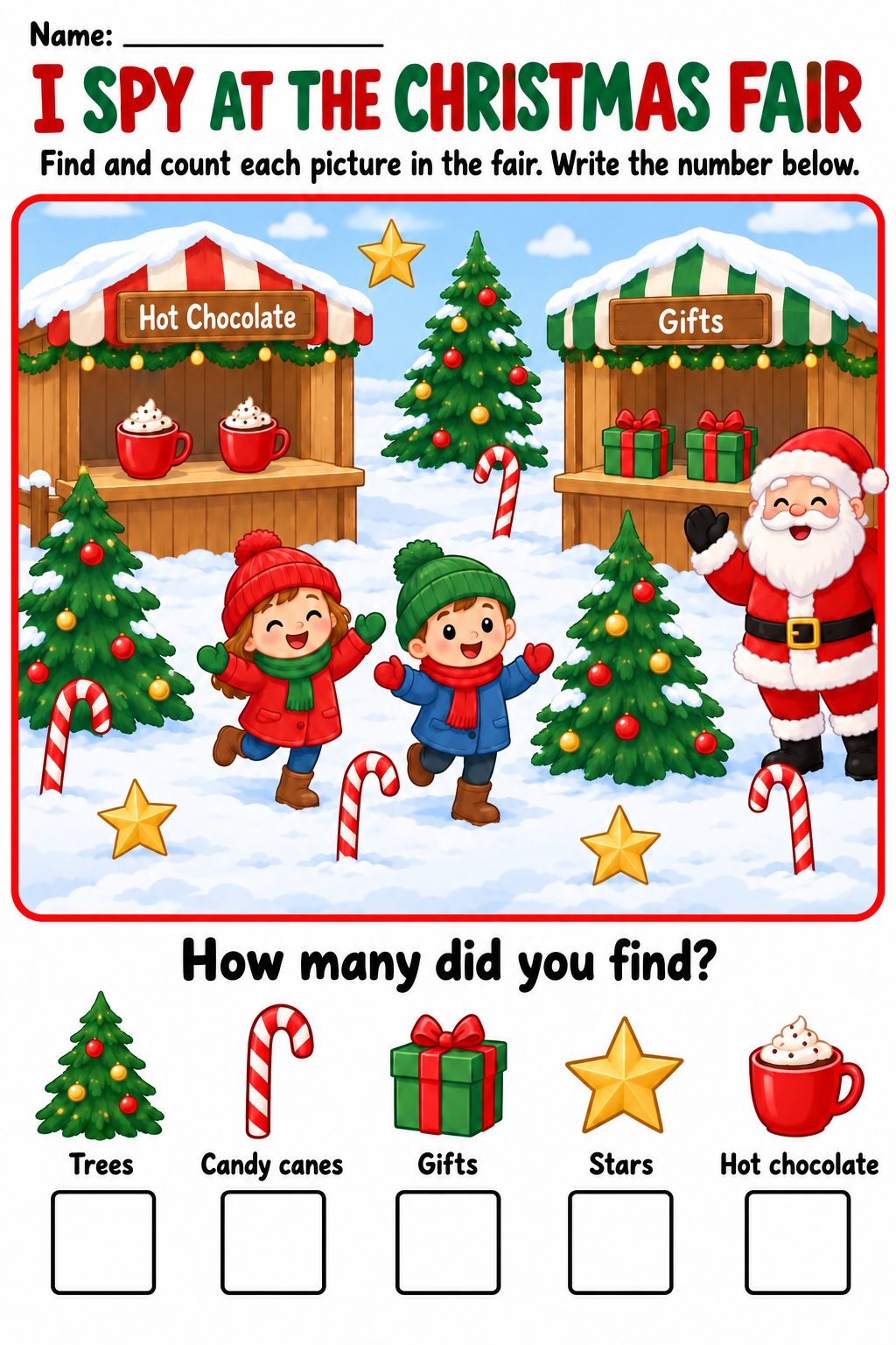 ISPY at the Christmas Fair