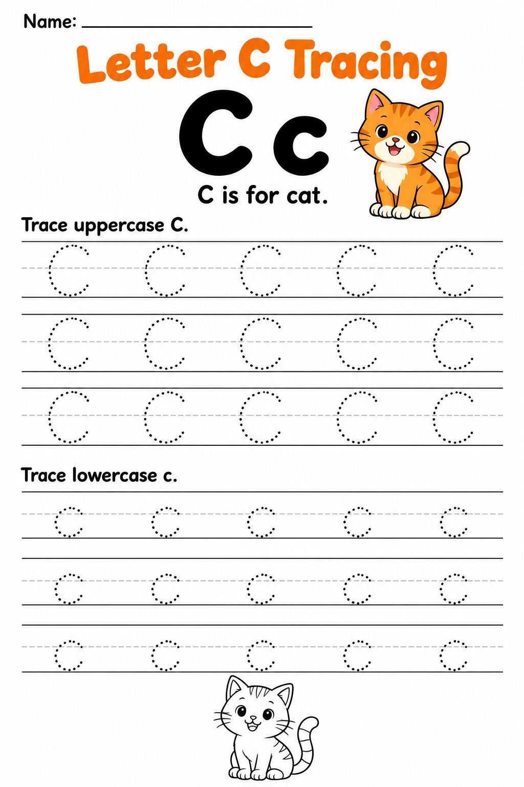C tracing