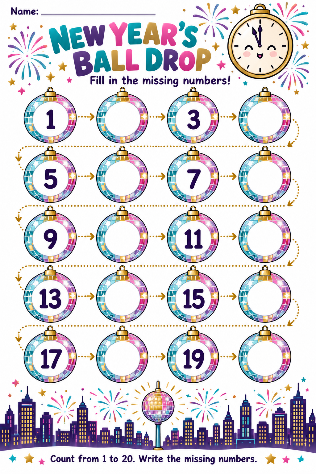 Ball Drop Number Game
