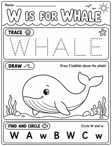 W worksheet