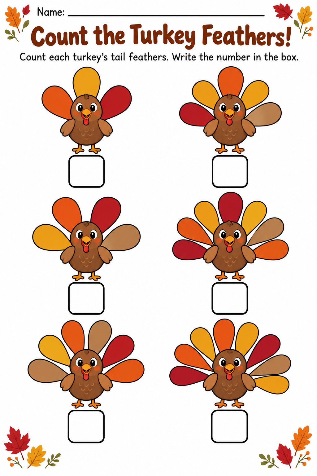 Turkey Counting