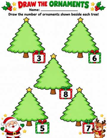 Draw the Correct Number