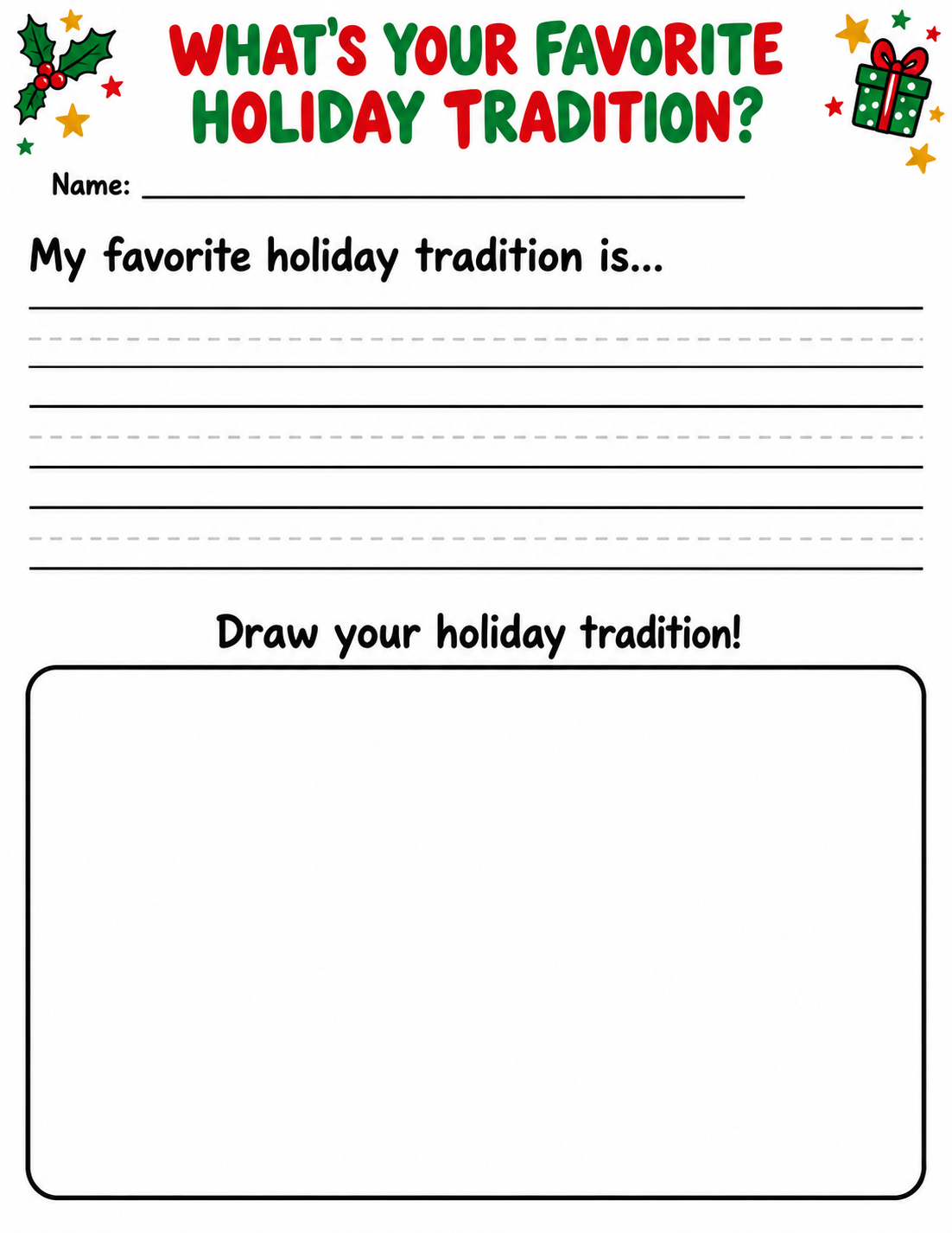 Holiday Tradition