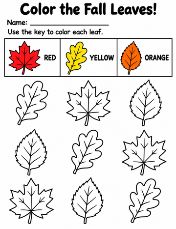 Color the Leaf