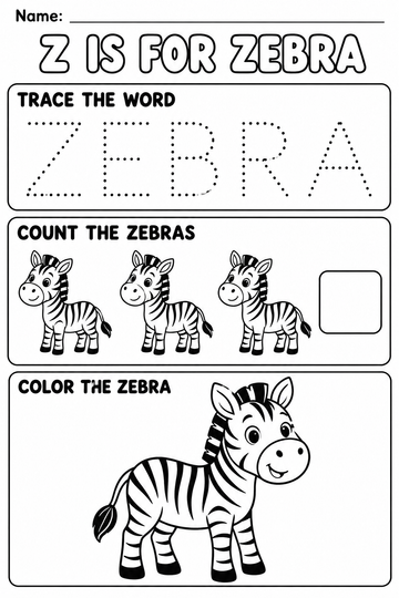 Z worksheet