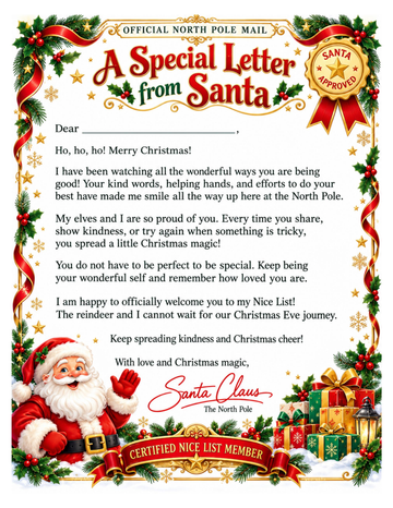 Letter from Santa