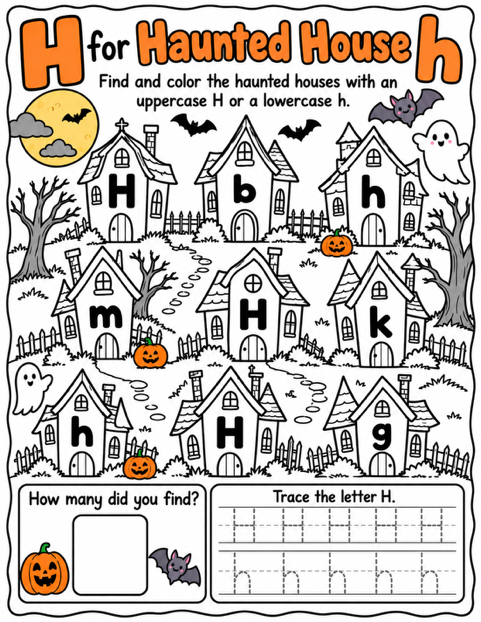 H for Haunted House