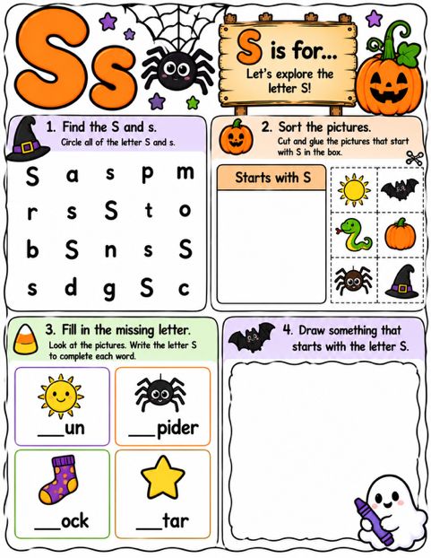 S Worksheet
